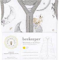 Vista 88 de Burt's Bees Beekeeper - Manta unisex para bebé, de algodón 100% orgánico para usar