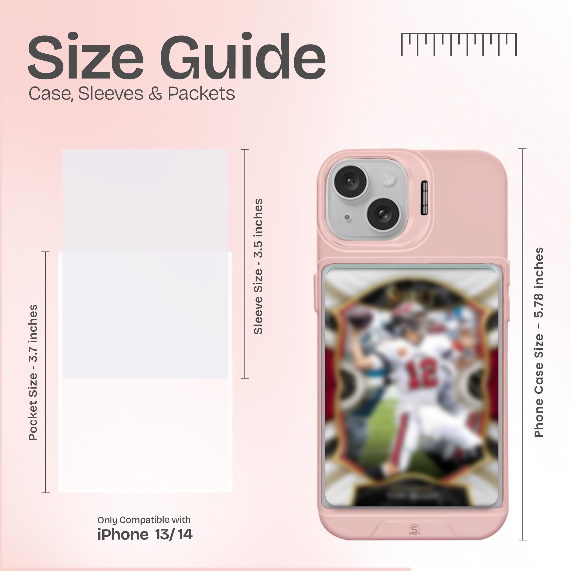 Amazon.com: TopWrack Display Phone Case for iPhone 13 / iPhone 14