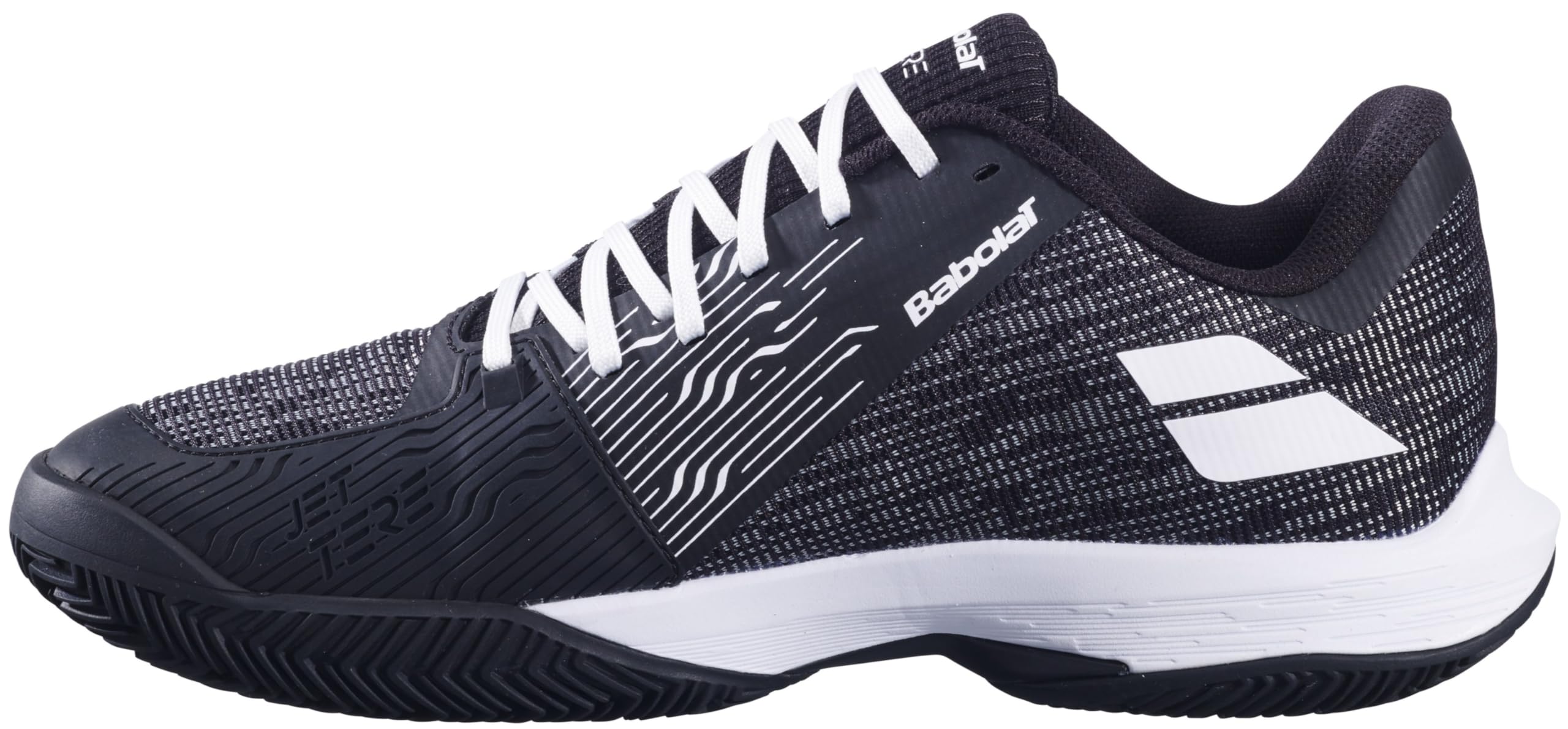Babolat Hombres Jet Tere 2 Cly Zapatillas De Tenis Zapatilla Tierra Batida Negro-Blanco EU Neu