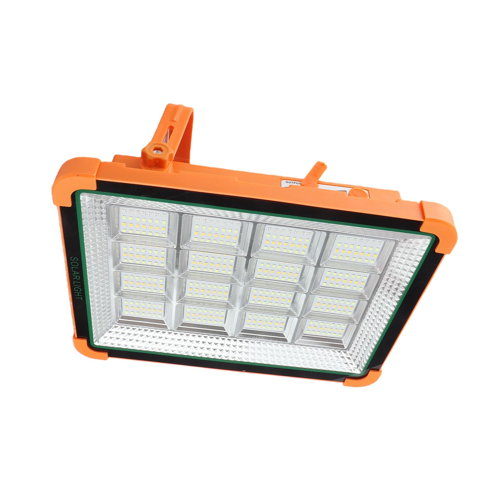 SIXRUN Lampe de Travail Solaire Portative Rechargeable de 300W, avec Batterie de 10000mAh, Lampe de Travail D'extérieur à LED pour les Pannes de Courant, étanche IP65