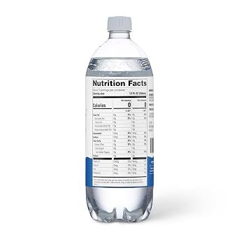 Amazon Grocery, Seltzer Sparkling Water, 33.8 Fl Oz