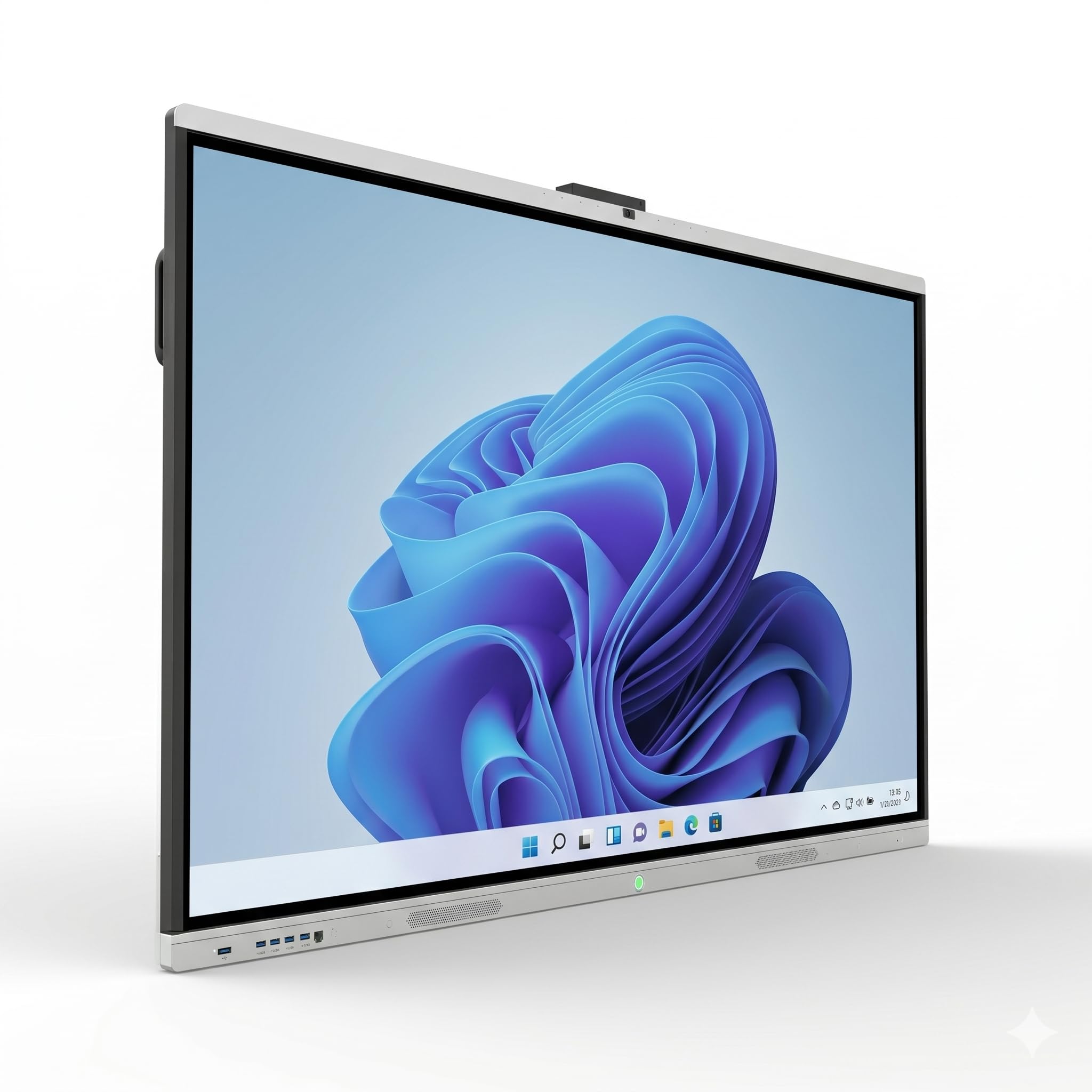 SiStar Monitor Interattivo 75" 4K UHD - Display Touch Screen 20 Tocchi, Windows 11 OPS, Intel Core i5-10210U, 8GB RAM, 256GB SSD, WiFi, Webcam 12MP Integrata - Ideale per Scuole e Uffici