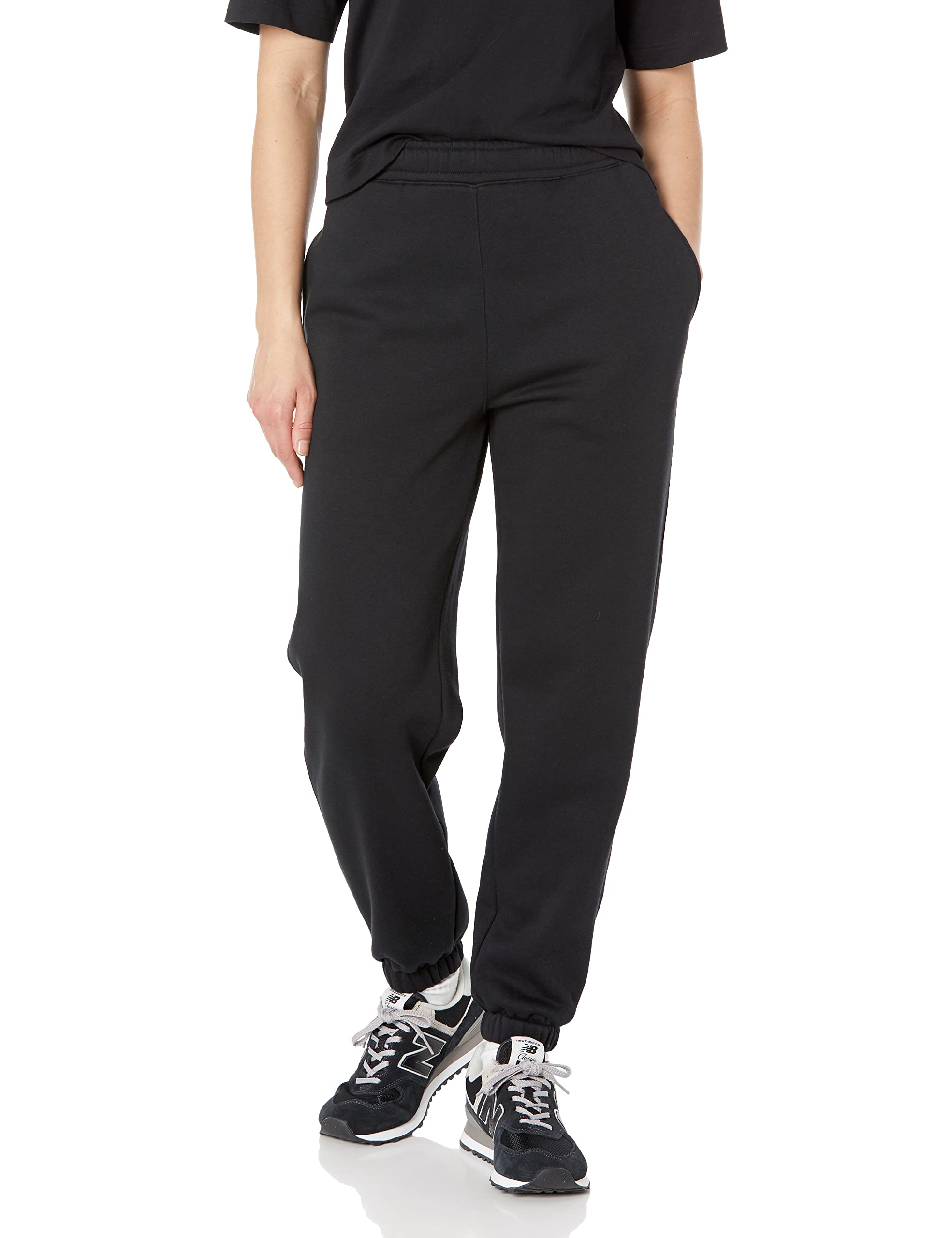 Amazon Essentials Women's Relaxed High Waist Joggers (Available in Plus Size)