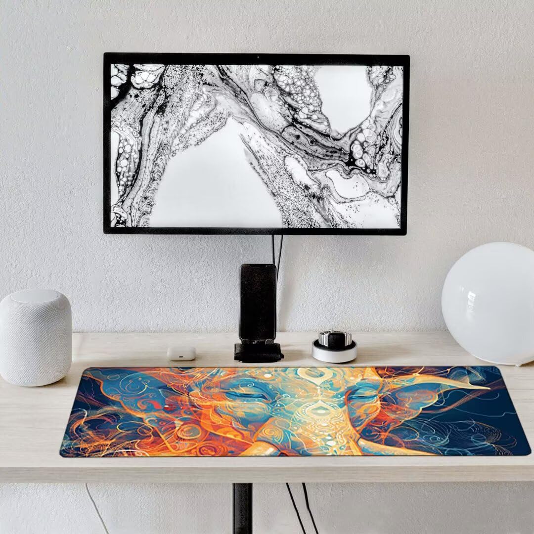 Podkładka pod mysz, podparcie nadgarstka, podkładka pod mysz z antypoślizgową gumową podstawą, ergonomiczna podkładka pod mysz do komputera, laptopa, do użytku biurowego, kompatybilna z myszami