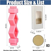 Vista 5 de Magoog Soporte para Puerta de Lavadora, Soporte para Puerta de Lavadora de Carga Frontal, Mantenga la Puerta de Lavadora de Carga Frontal Abierta