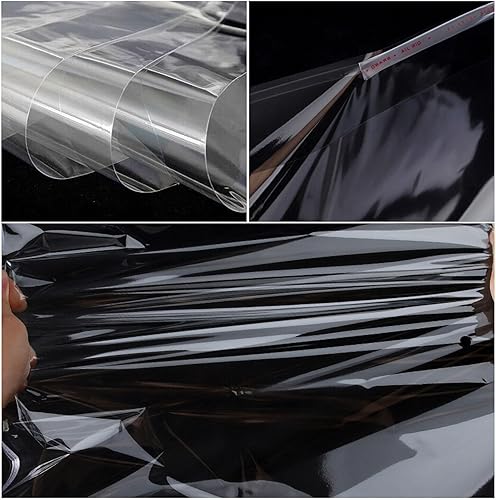 Miniatura 5 de Doutop 100 bolsas de celofán transparentes autoadhesivas de 3 x 11 pulgadas de largo, bolsas de polietileno resellables de 1 mil para utensilios,