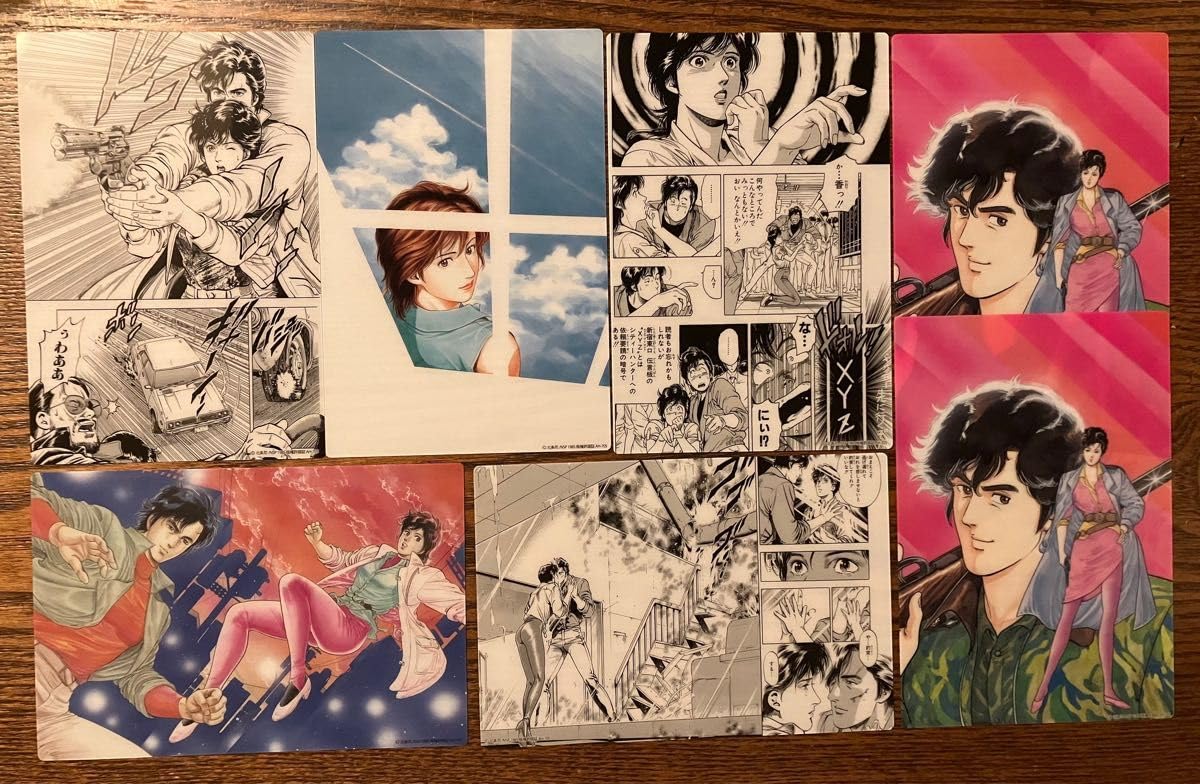 ♪レア♪ シティーハンター 35th ゴールドカードセット シティーハンター CITY HUNTER RYO&KAORI 35TH GOLD CARD SET