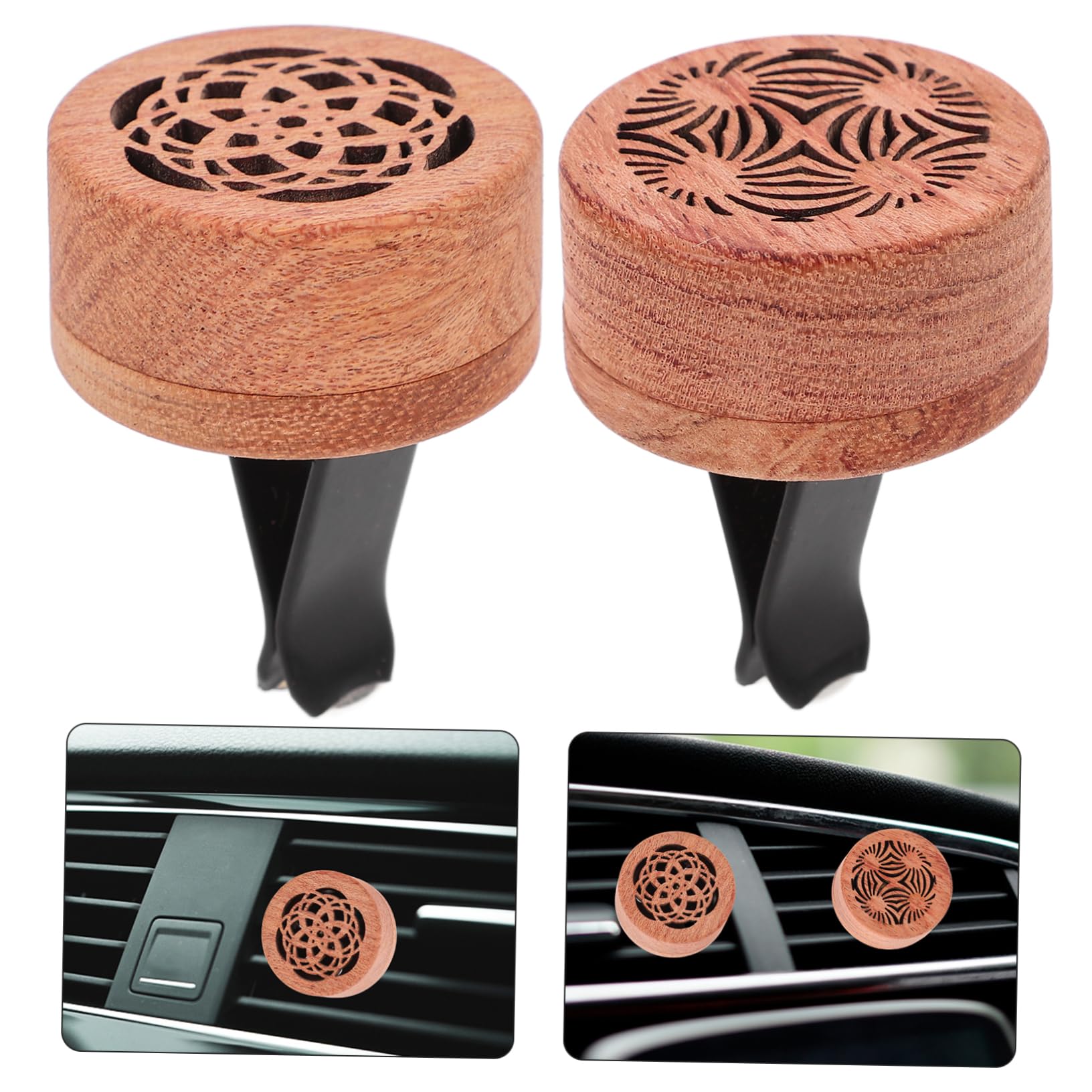 SOLUSTRE 6stücke Aromatherapie Vent Clips Für Auto Duftdiffusoren Passend Für Fahrzeugmodelle Für Erfrischende Luft Und Stilvolle Innenausstattung