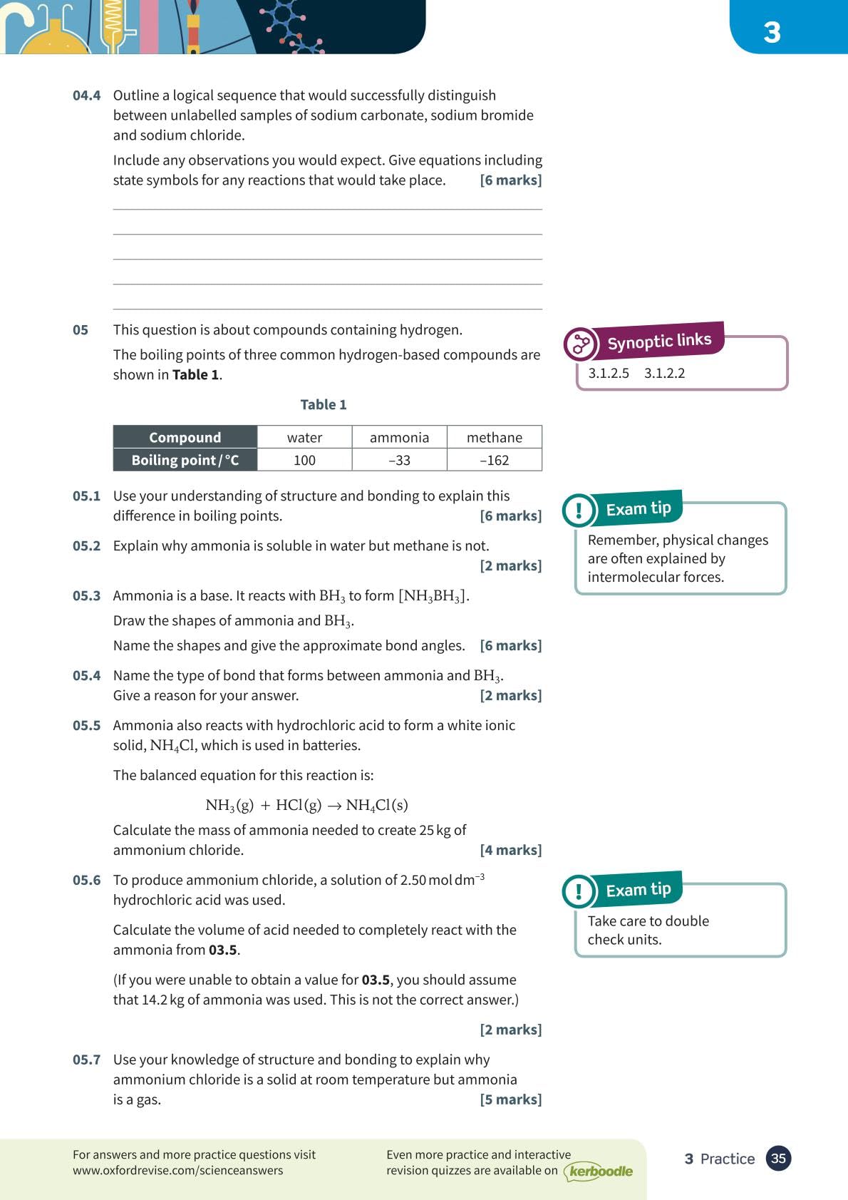 Oxford Revise: AQA A Level Chemistry Revision and Exam Practice: 4* winner Teach Secondary 2021 awards