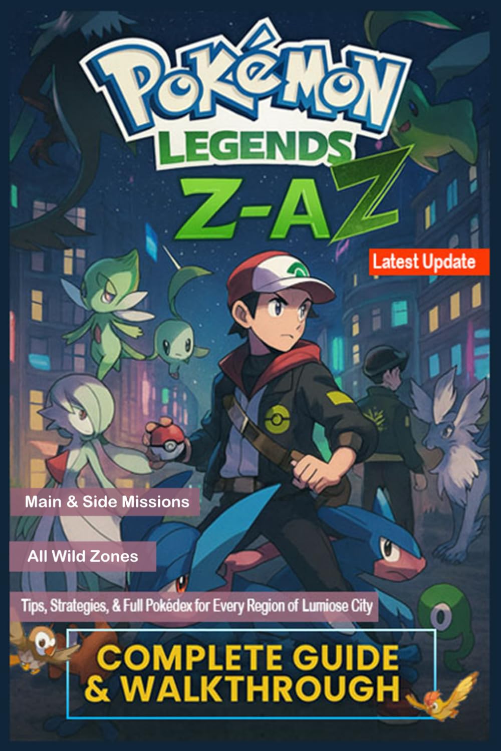 Unofficial Complete Game Guide and Walkthrough for Pokémon Legends: Z-A (Latest Update)      Paperback – November 27, 2025