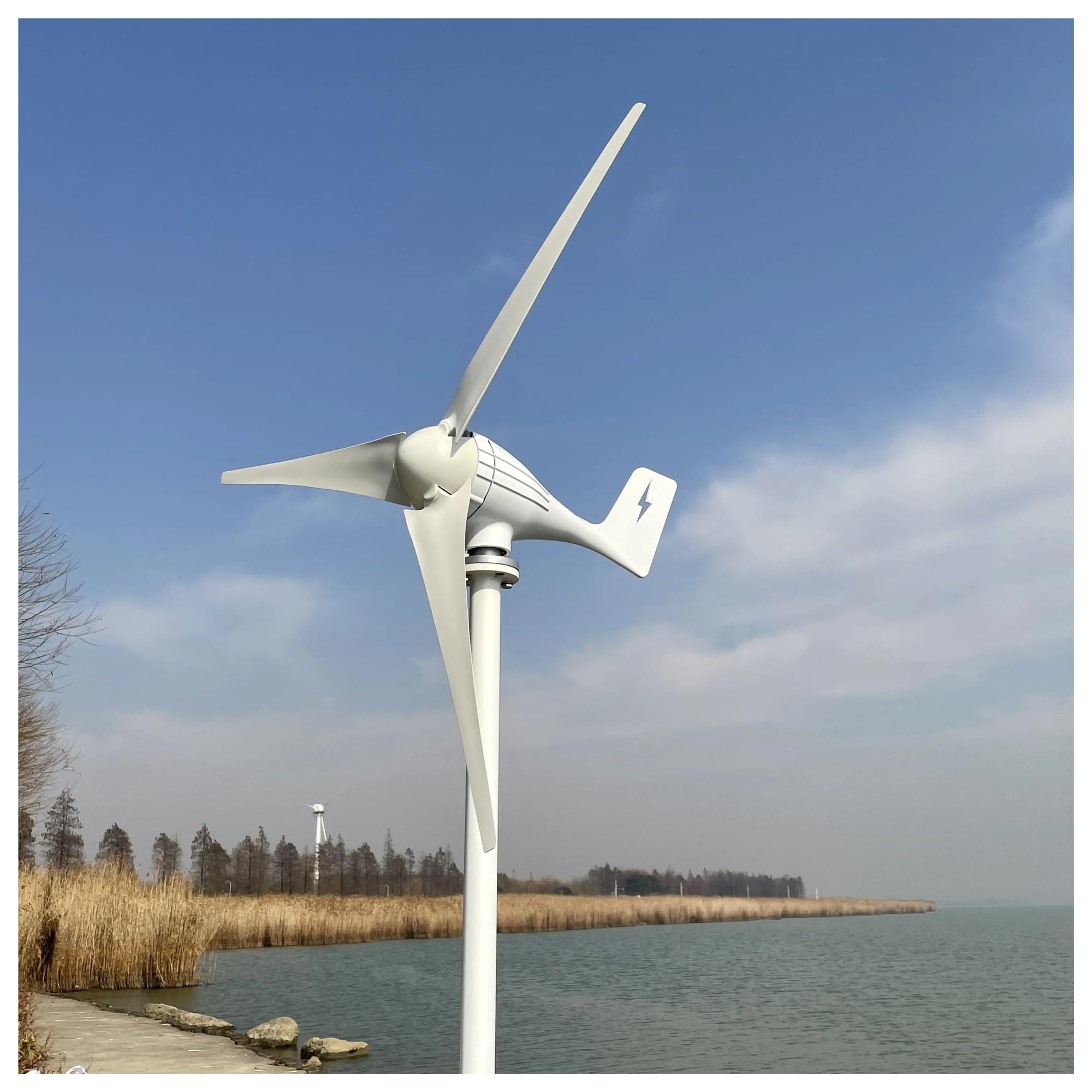 Turbina wiatrowa, Wiatrak Turbina Generator Moc 800 W 12 V 24 48 Kompletny zestaw do użytku domowego