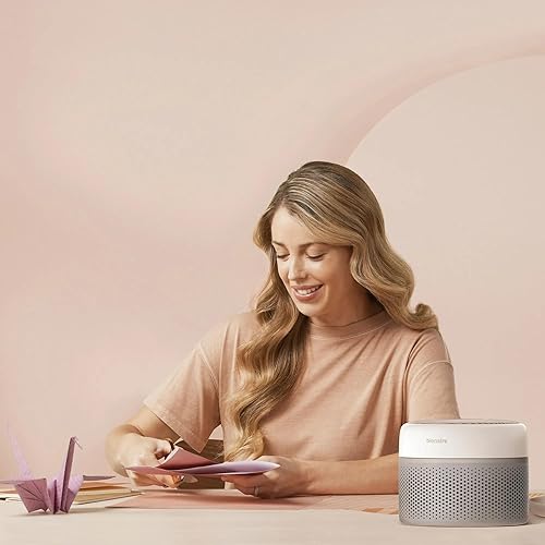 Miniatura 4 de Bionaire - Purificador de aire para escritorio, purificador de aire 360 con filtro de aire HEPA verdadero, ideal para oficina o dormitorio