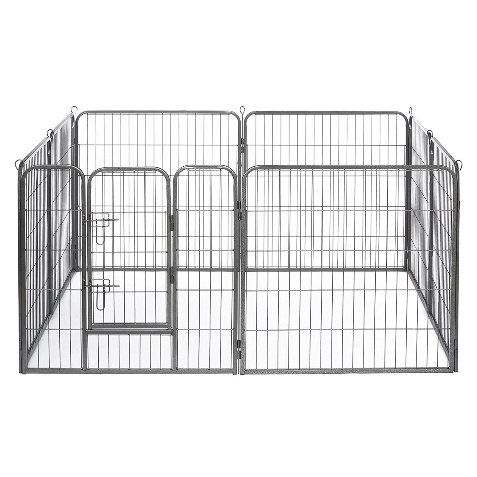 lionto Recinzione Stabile per Cani Cuccioli Recinto Robusta del Reticolo, (S) 80x60 cm