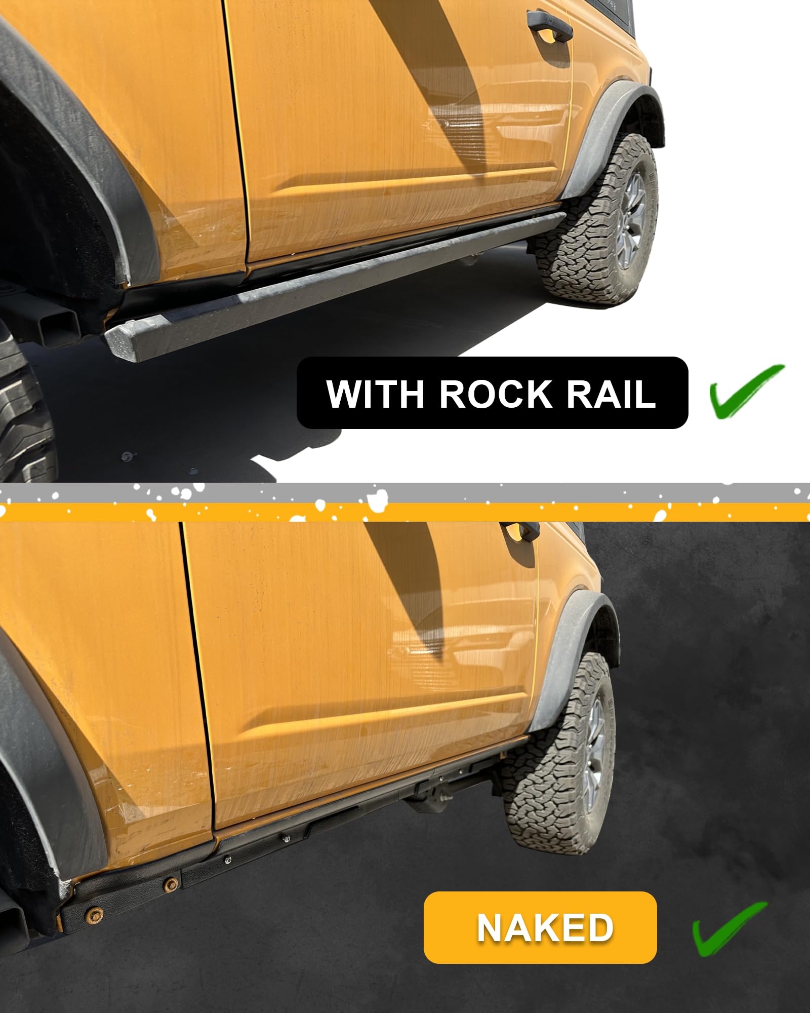 ロッカーパネル Amazon.co.jp: Broaddict ロッカーパネルカバー フォードブロンコ 2