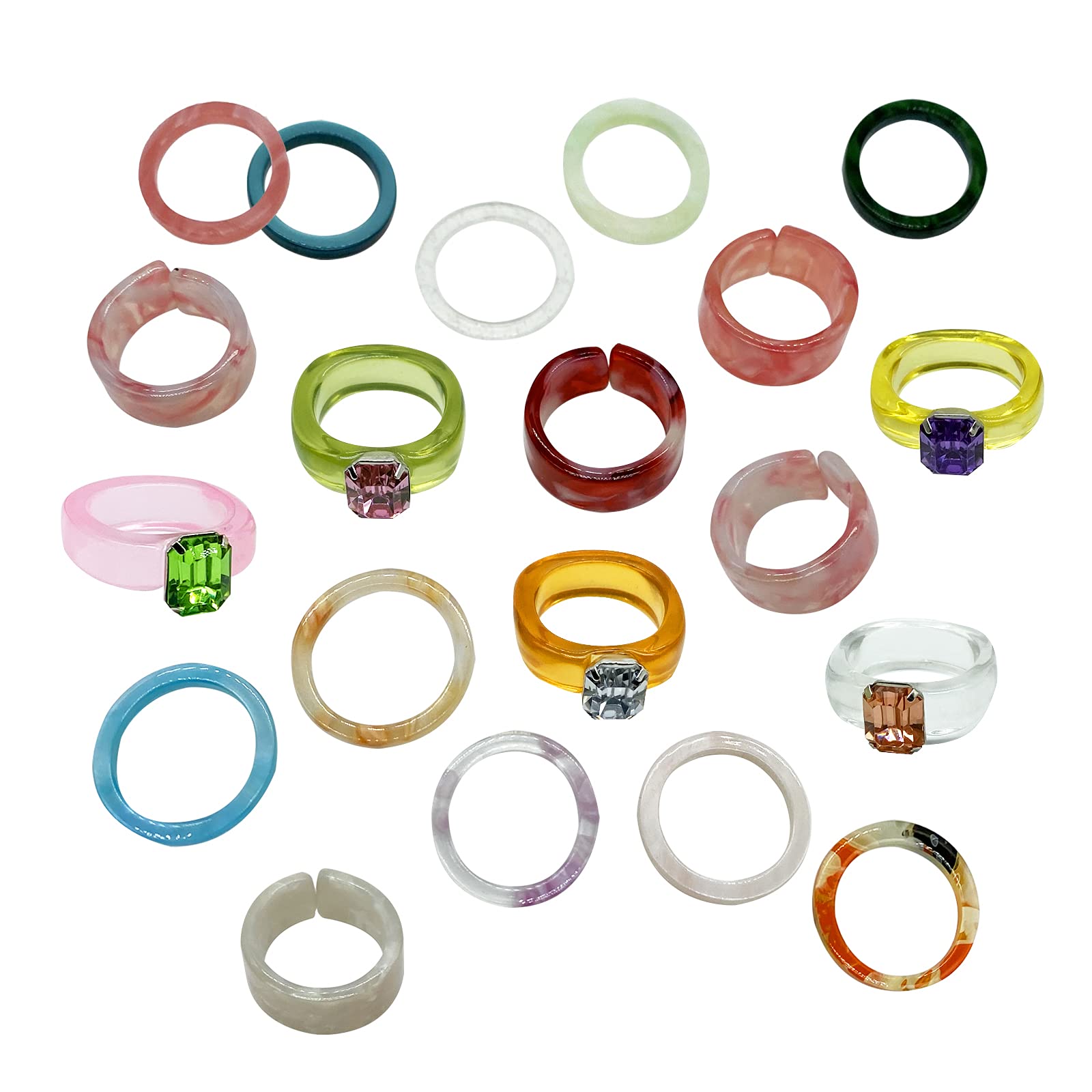 Clear Plastic Rings