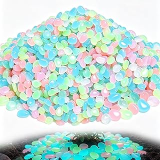 Colorful Glow-in-the-Dark Garden Stones, 2026 New Glow in the Dark Rocks...