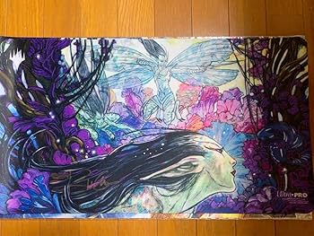 mtg 苦花 プレイマット Lena Richards サイン入り Amazon.co.jp: 苦花 プレイマット mtg レベッカゲイ 直筆サイン : おもちゃ