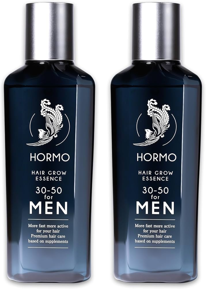 Amazon | 【医薬部外品】ホルモ ヘアグロウエッセンス for MEN 80ml×2