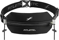 Pochete para Corrida Neo Racing Fitletic Zíper Preto