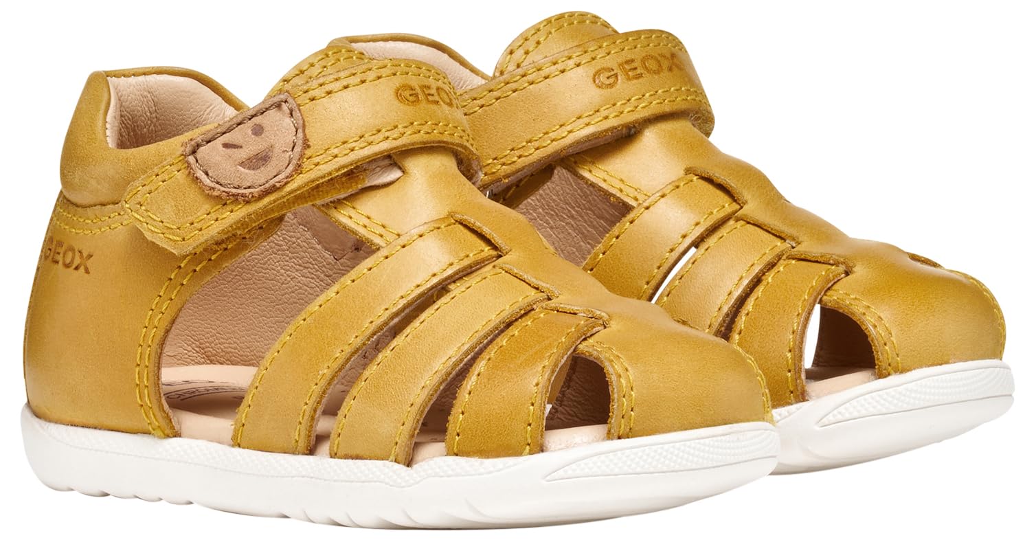 Geox BABY BOY B SANDAL MACCHIA BOY FIRST STEPS OCHRE YELLOW 24_EU