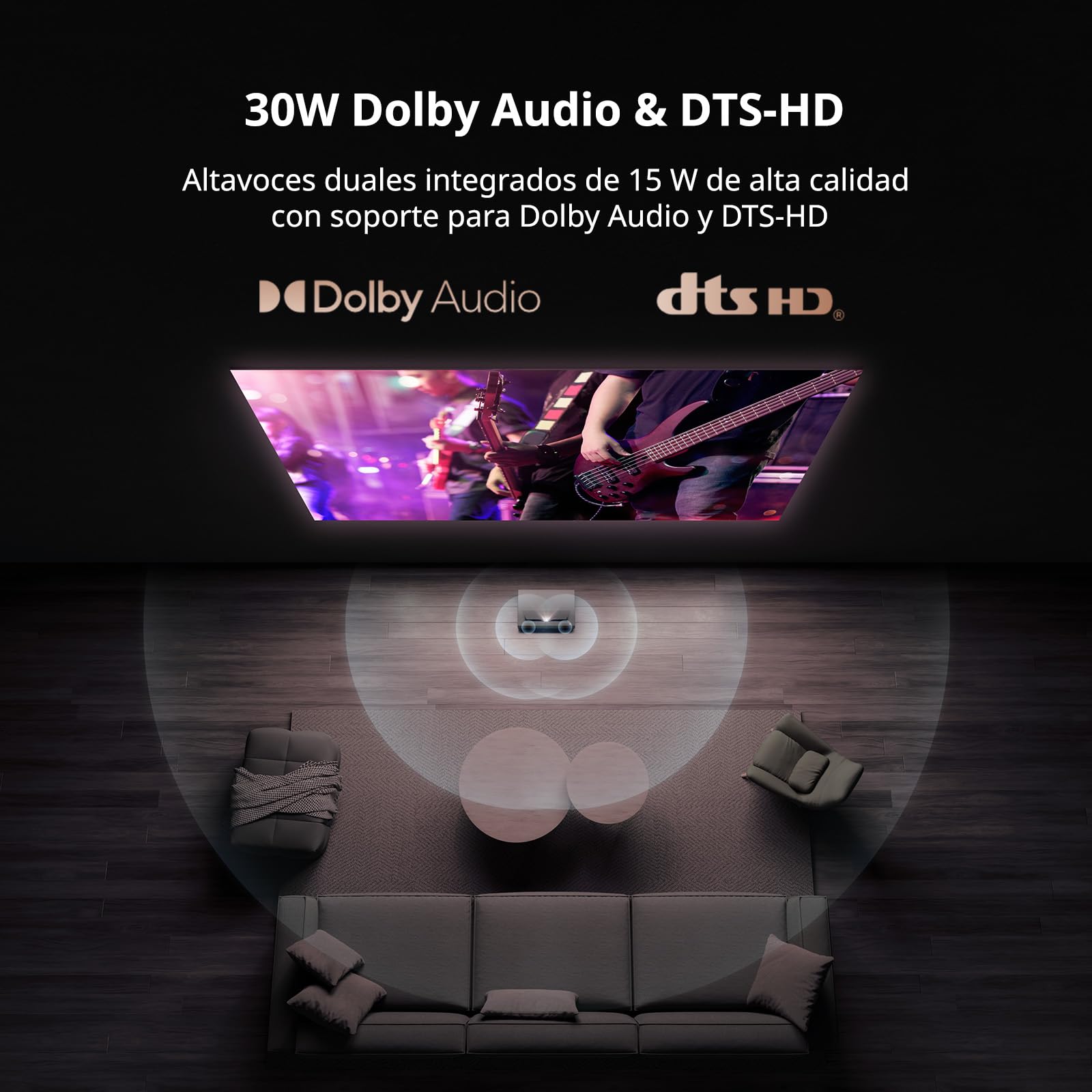 WEMAX Nova Pro Proyector Láser 4K Tiro Ultra Corto, Google TV, 2100 Lúmenes ISO, HDR10, HLG, Enfoque Automático y Corrección, Dolby Audio, 150” Proyector UST ALPD TV Láser para Cine en Casa, Gaming