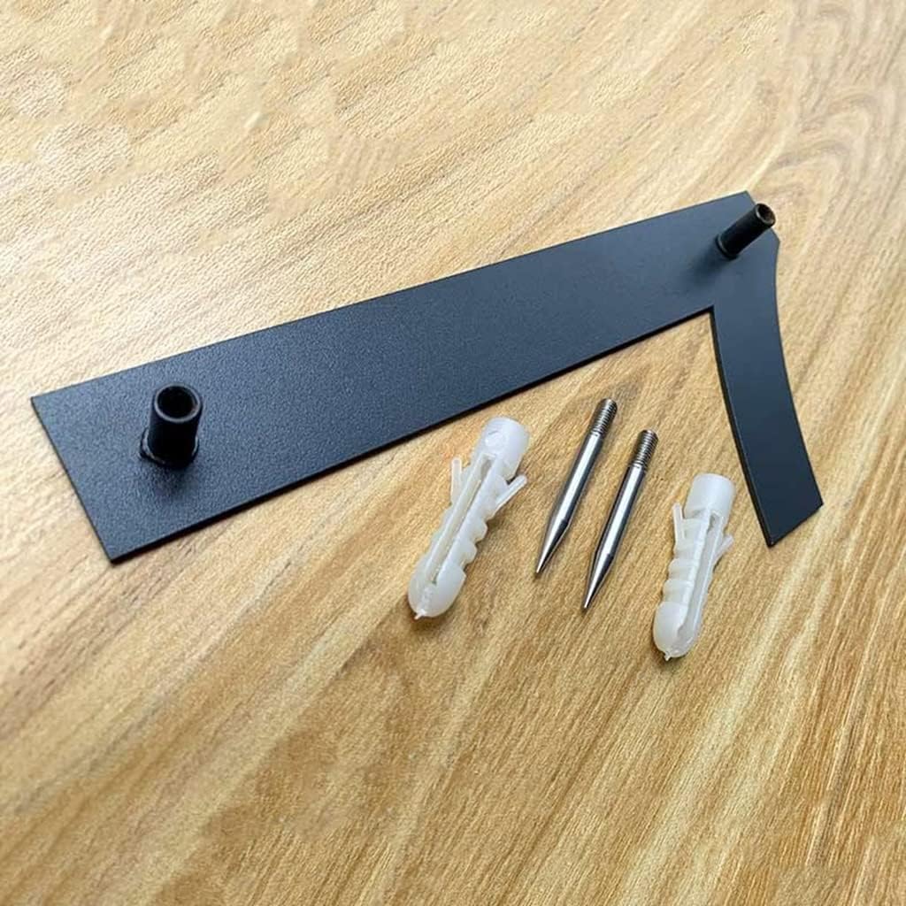 1pcs 200mm Stainless Steel Floating House Number Outdoor Street Address Sign Plates 8” Big Black Door Numbers, For Home Improvement Yard Mailbox 0-9(Number 4)