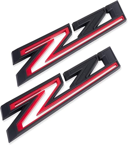 Miniatura 2 de 2019-2023 Nuevas insignias de emblema Z71 para Silverado 2PCS