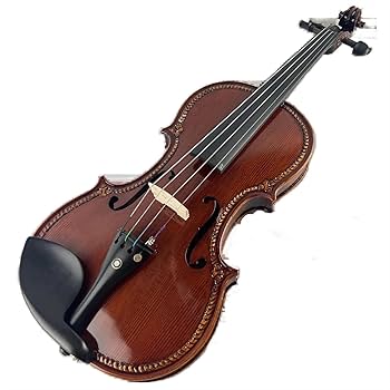 【天然一枚板良響】 モダン（ノーラベル 上質・手工品） バイオリン 4/4 希少裏板彫刻】 J.B.ルジェリラベル バイオリン 4/4 バロック
