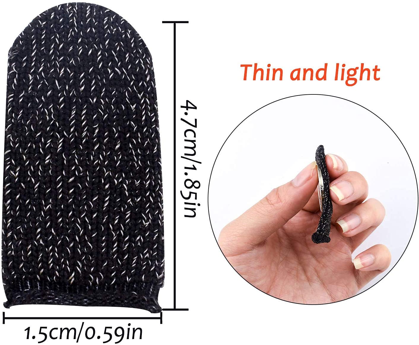 KBNIAN Gaming Finger Sleeves, 6 Stück Finger Sleeve | Preisvergleich