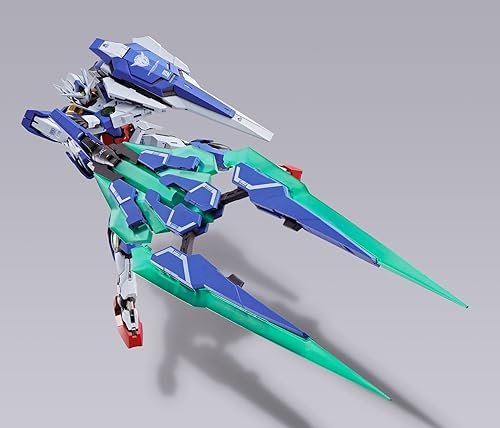 Miniatura 5 de Bandai Traje móvil Gundam 57535-Metal Build 00 Qan T, multicolor, 19258