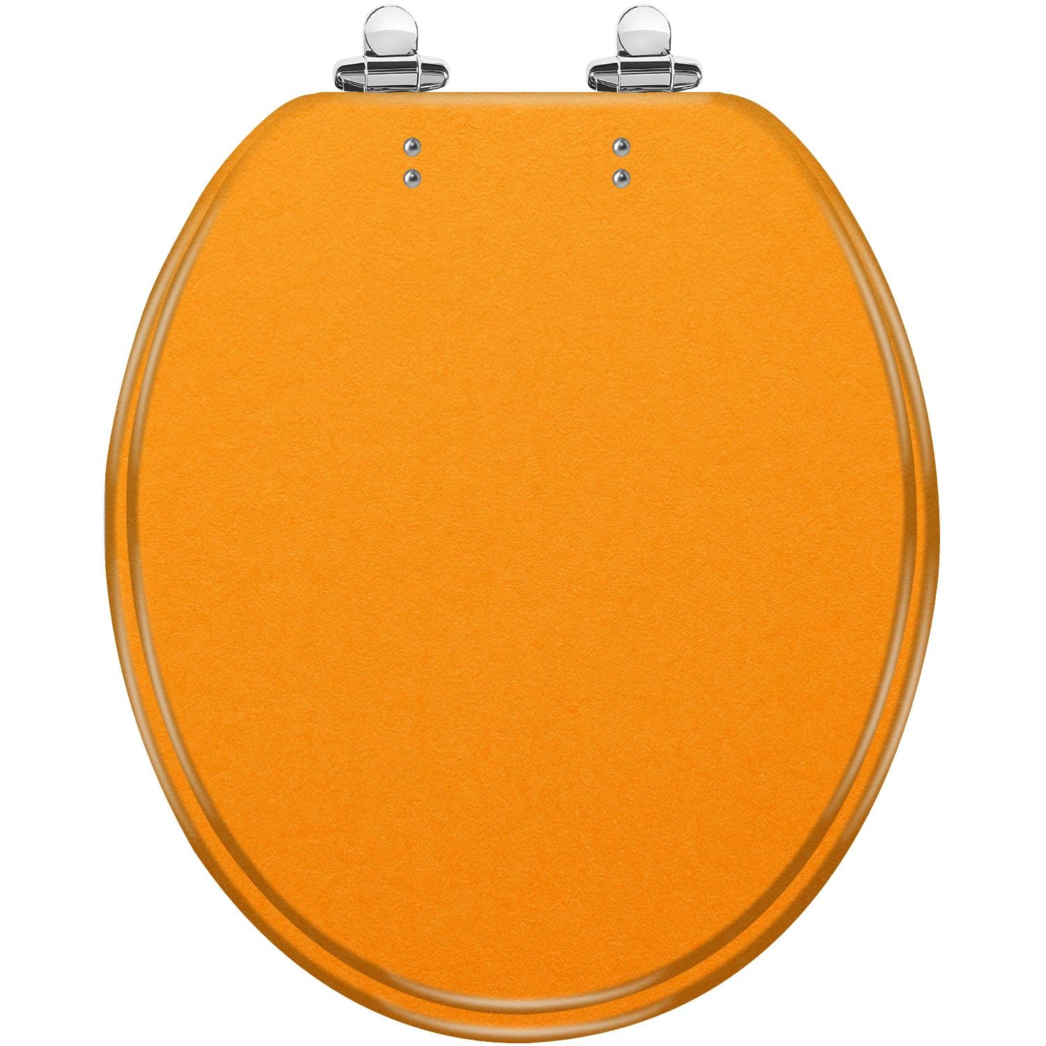 Tazyyzuu Multi9 Woven Resin Toilet Seat With Slow Close Lid And Quick-Release Hinges, Easy To Clean, Round(,16.5X14.5)