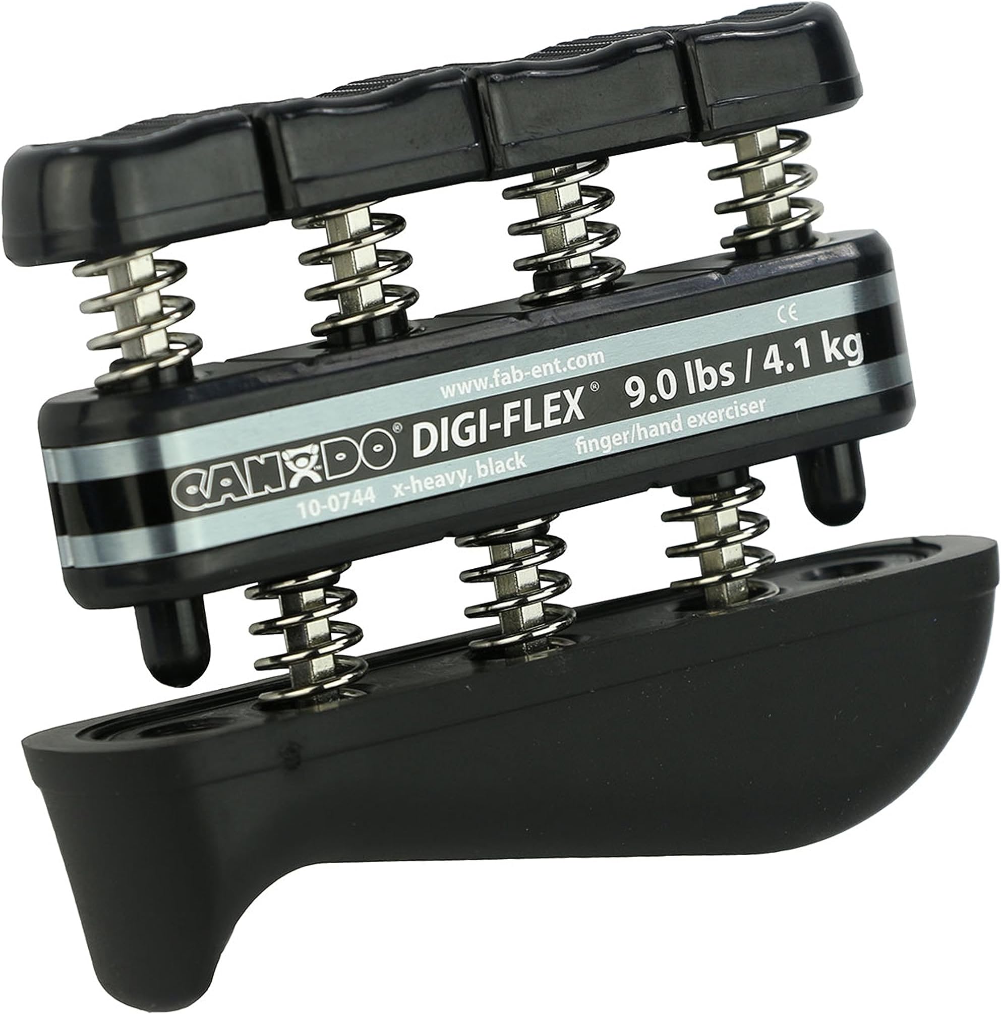 Cando Digi-Flex Hand Exerciser - Black - X-Heavy 9 Lb - Item- 10-0744