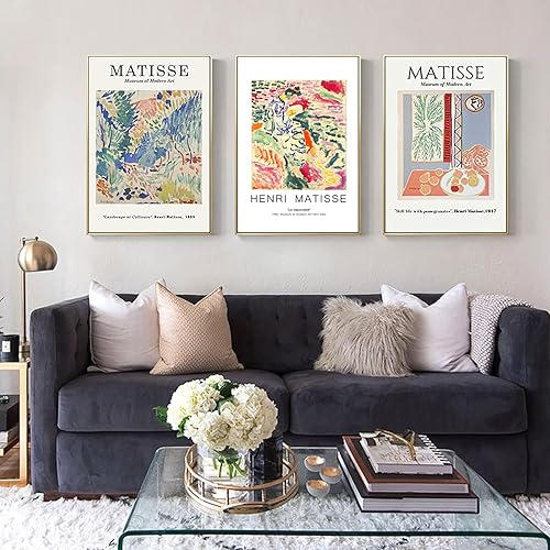 Miniatura 4 de Póster de Henri Matisse Exposición abstracta de Matisse Fotos Estéticas Galería Exposición Reproducción Carteles Obra de arte moderno Bodegón
