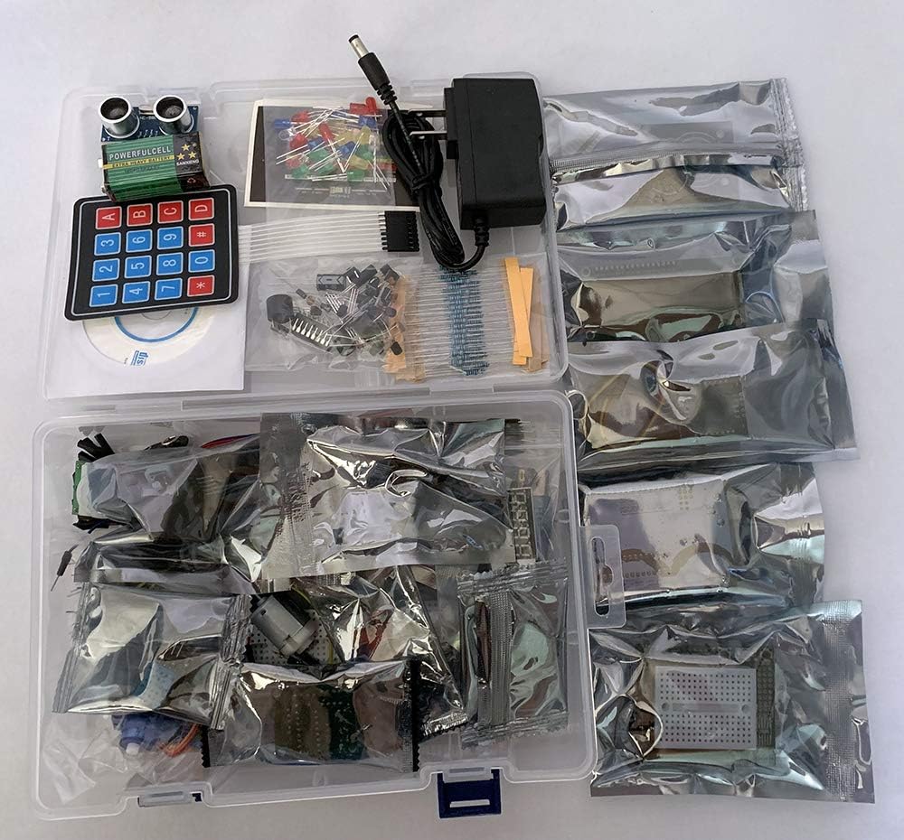 OMGOD UNO R3 Project Most Complete Starter Kit with Tutorial, With UNO