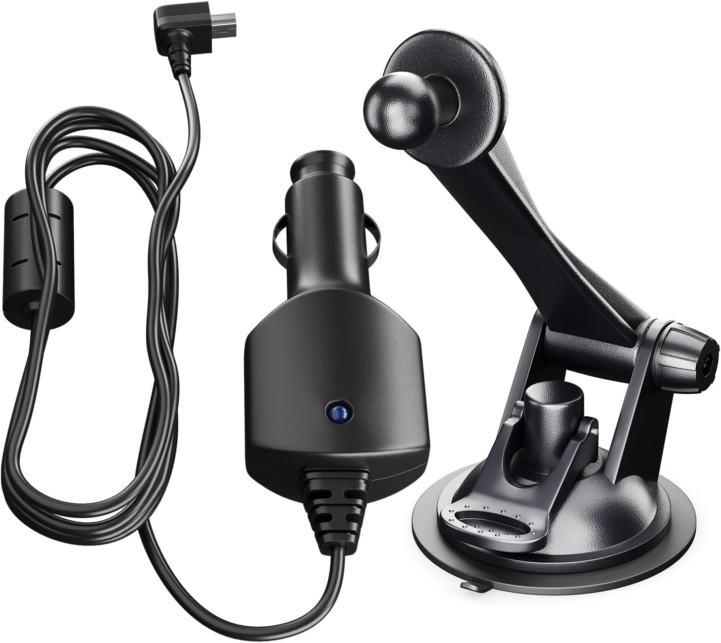 Amazon.com: Car Charger Power Cord + GPS Mount for Garmin - Compatible