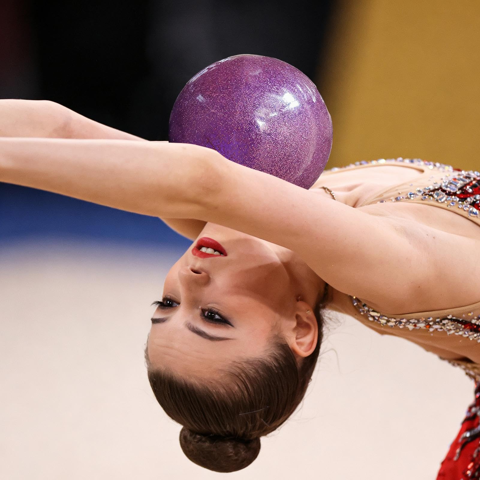 Générique Ballon de Gymnastique,Haute Élasticité et Confort Ergonomique - Ballon pour Danse Fitness et Exercices | pour Filles Femmes Jeunes Artistes Compétition