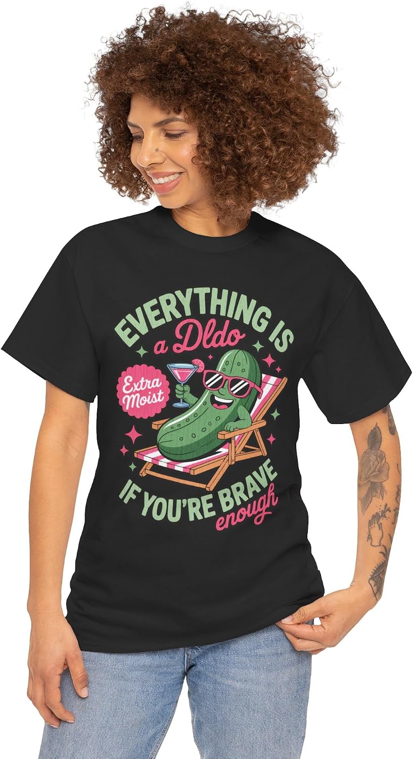 Inappropriate Pickle Shirt, Stupid Dumb 90s Vintage Bootleg Embarrassing Dank Meme image 2
