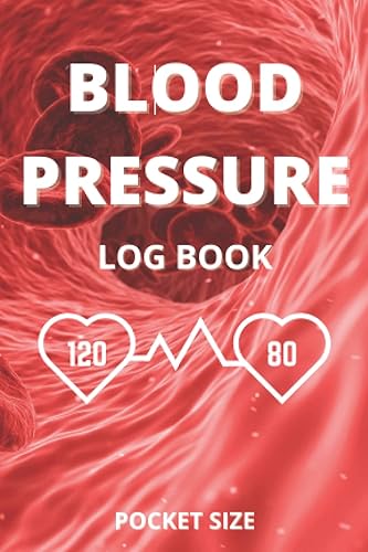 Blood Pressure Log Book Pocket Size Amazing Daily Small Blood Pressure Recording Journal Portable And Compact Size