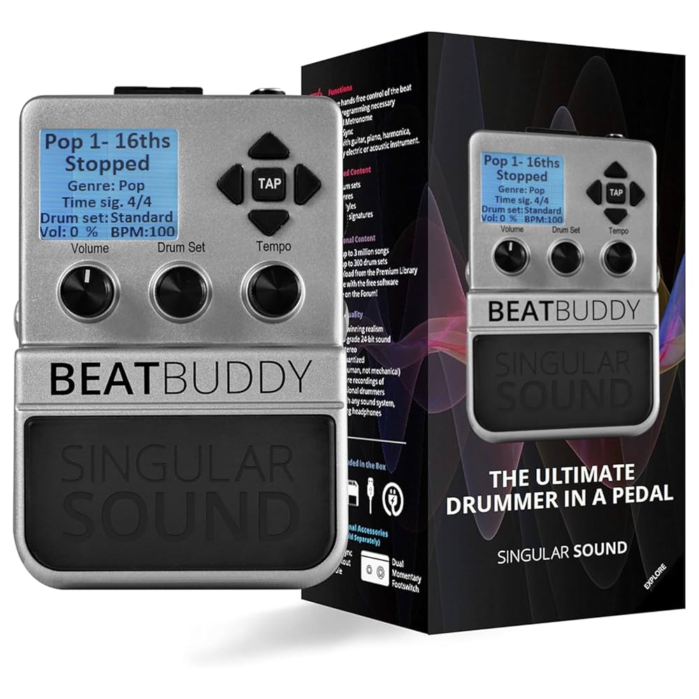 Singular Sound BeatBuddy the First Guitar Pedal Drum Machine