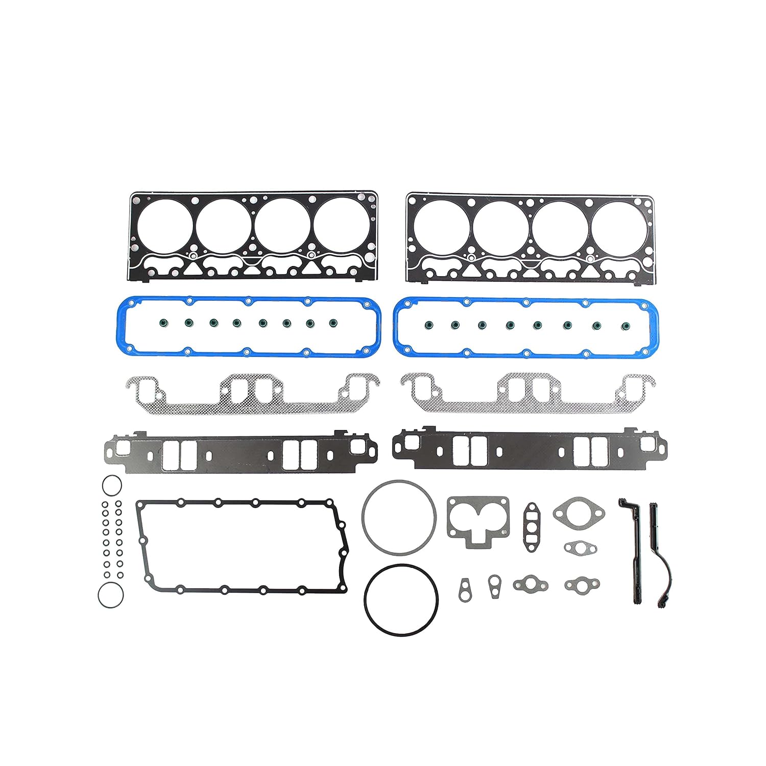 DNJ FGK1144 Full Gasket Set for 1998-2003 Jeep Dodge Grand Cherokee B1500 Dakota 5.2L V8 OHV 318cu Naturally Aspirated