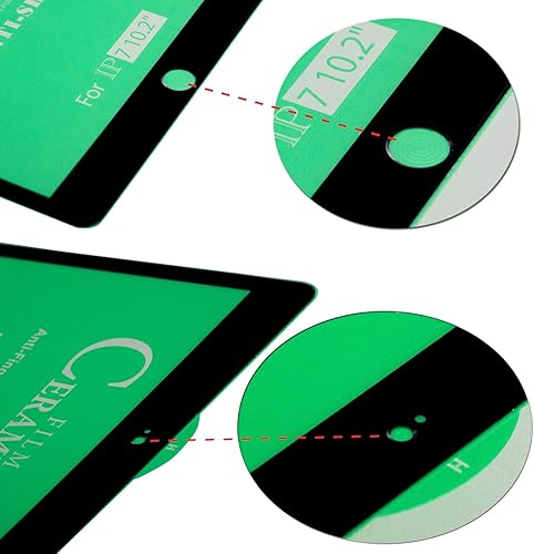 Miniatura 6 de KIQ Protector de pantalla de cerámica para iPad de 8 generación compatible (10.2 pulgadas iPad 87 generación 2020 2019)