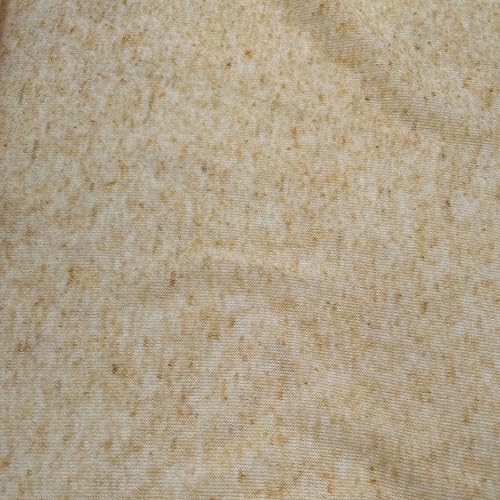 Miniatura 2 de Texco Inc Triblend Stretch Jersey Knit Textura de dos tonos, tela de ropa, proyectos de bricolaje, amarillo 1 yarda