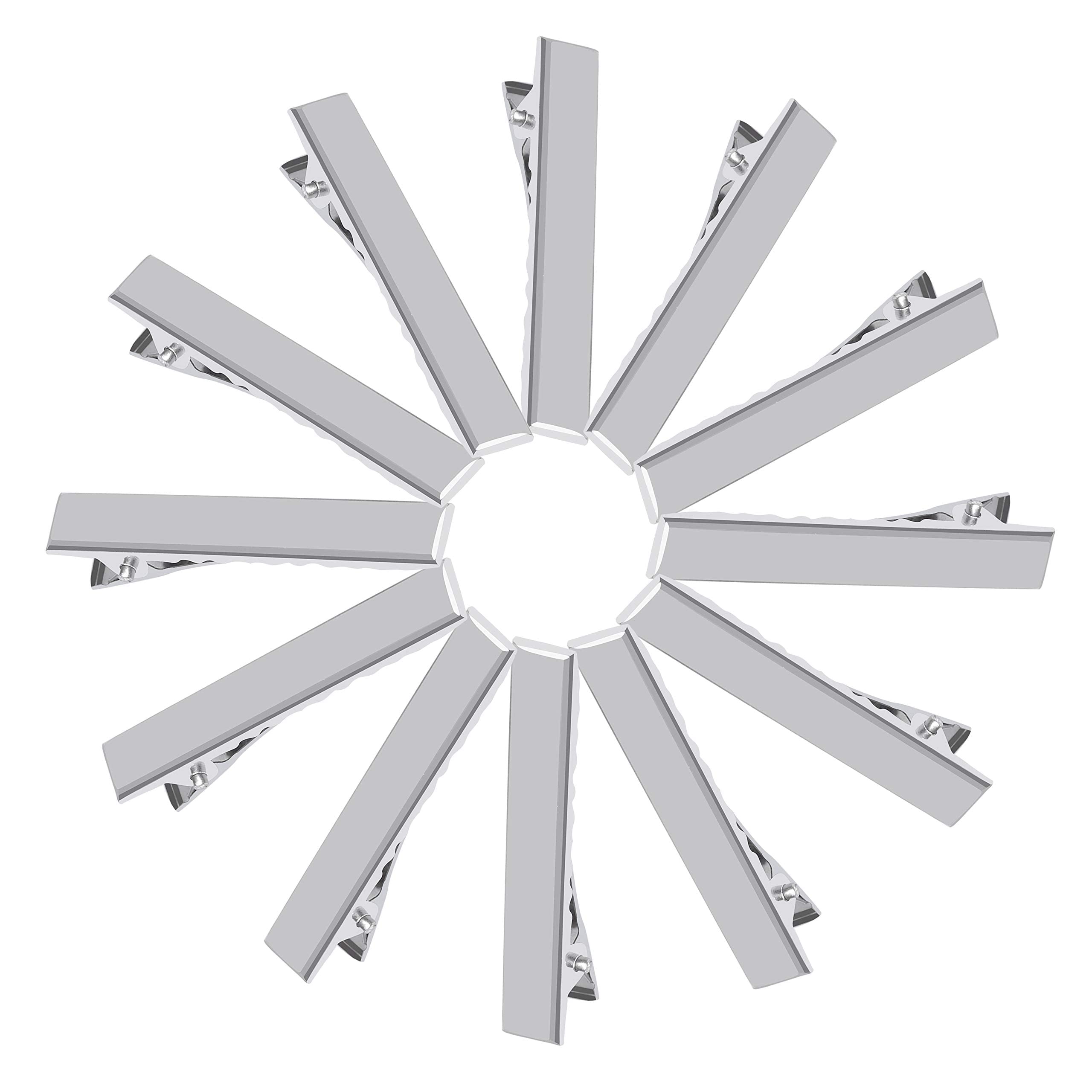 ayushicreationa Hair Styling Clips Professional Steel Sectioning Hair Clips for Salon and Women Girls Accessories (Small)