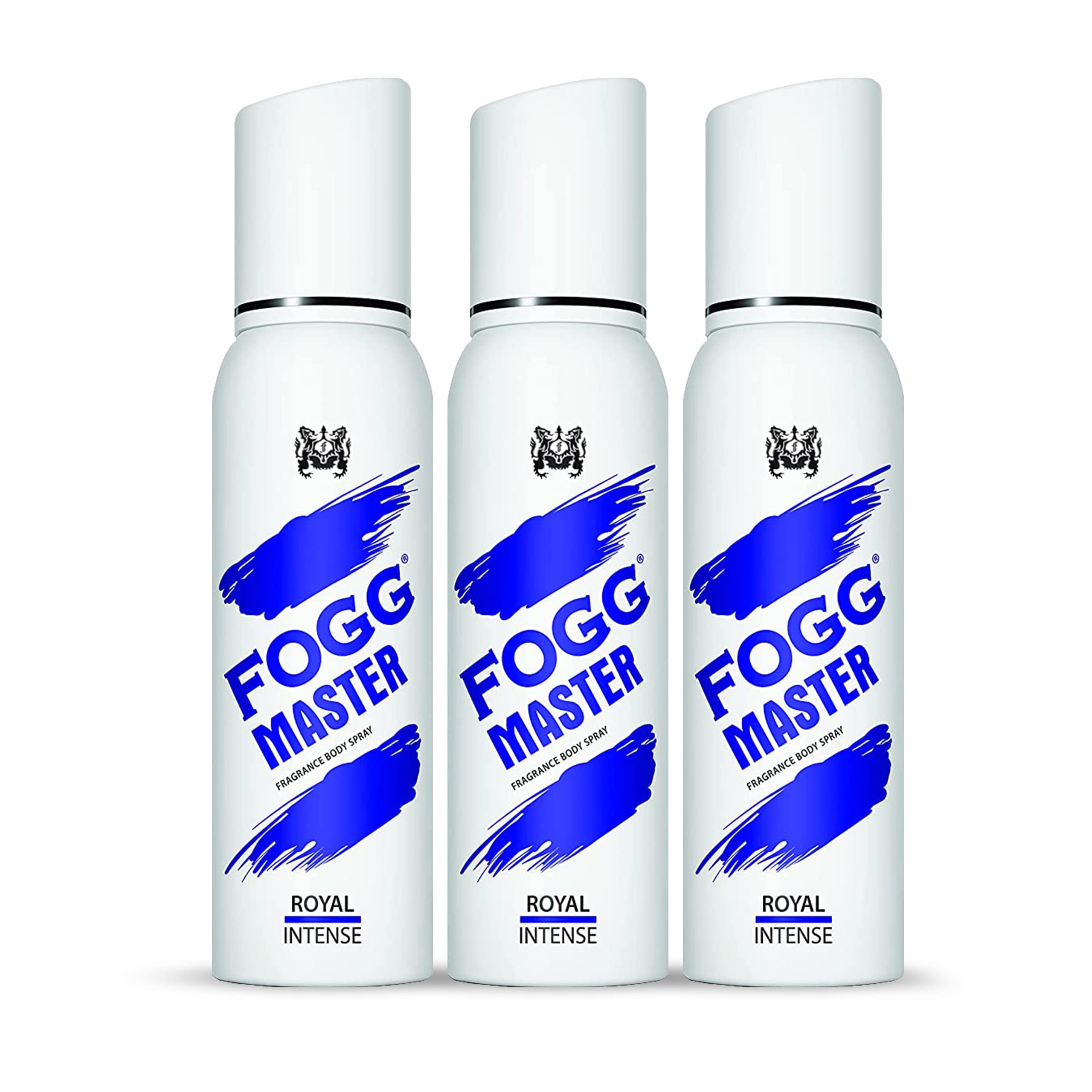 Fogg Master Royal Intense No Gas Deodorant for Men, Long Lasting Perfume Body Spray, 3 x 120ml (Pack Of 3)-image-4