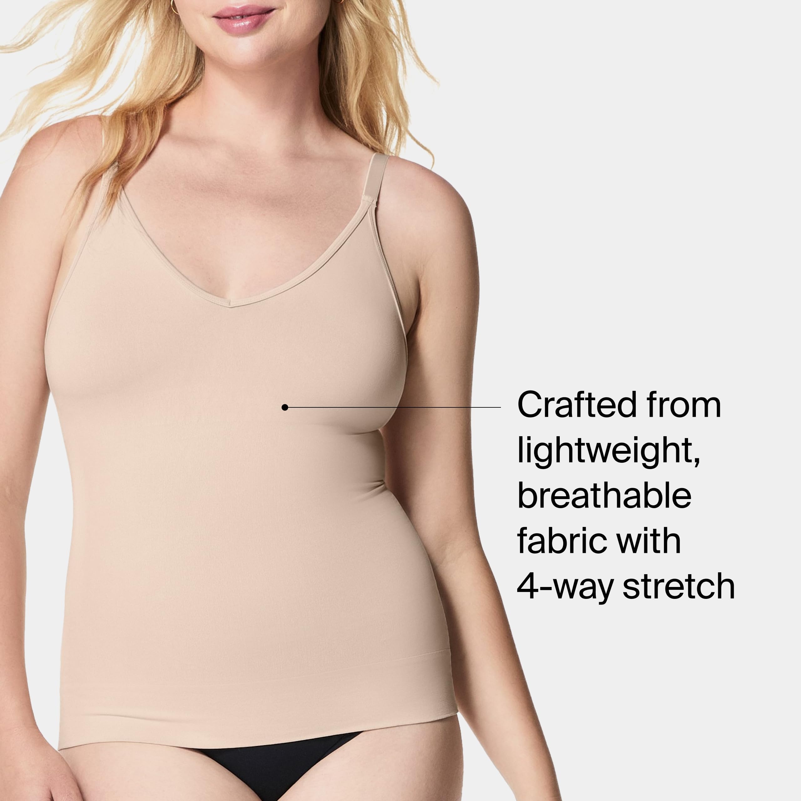 Spanx Damen Spanx Seamless Power Cami Camisole (1er Pack)