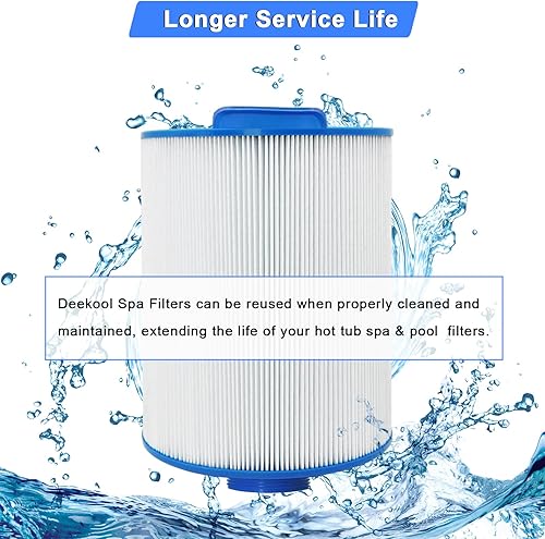 Miniatura 5 de PAS50SV-F2M - Cartucho de filtro para bañera de hidromasaje, compatible con Unicel 6CH-502, Filbur FC-0311, Master Deluxe M60506, Magnum AR50,