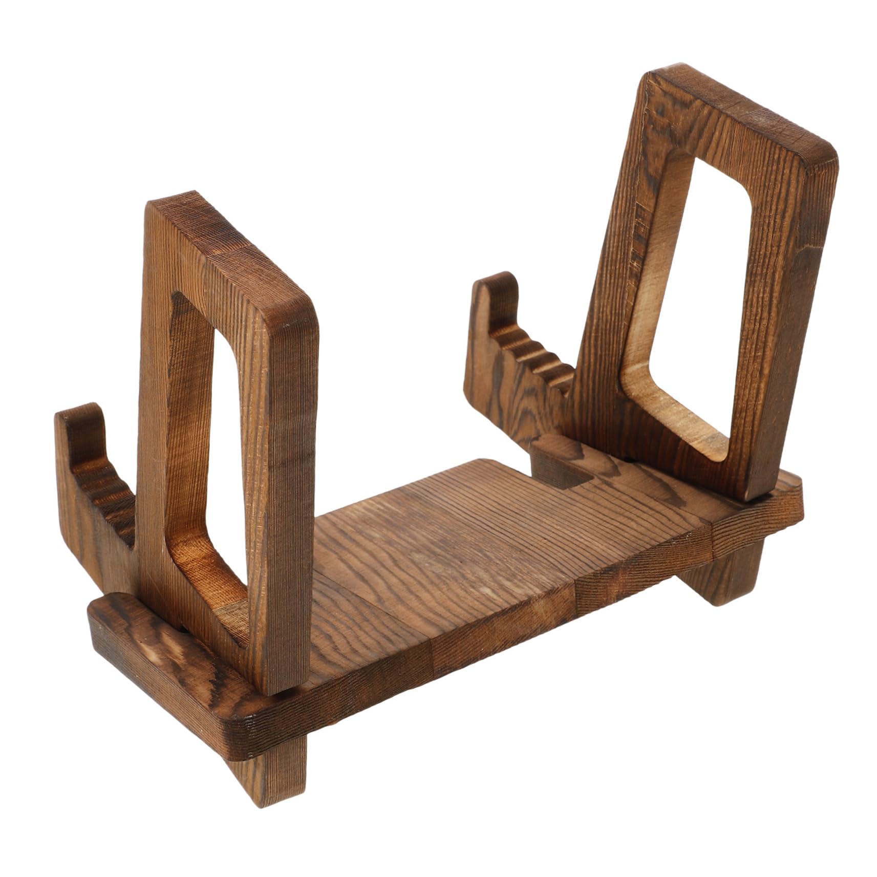 Ciieeo Wooden Recipe Stand Kitchen Organization Product Cookbook Table Document Holder Counter Cook Book Stand Book Holder Stand Bookend Cook Stand Bookshelf Pantry Stands Recipes Coffee