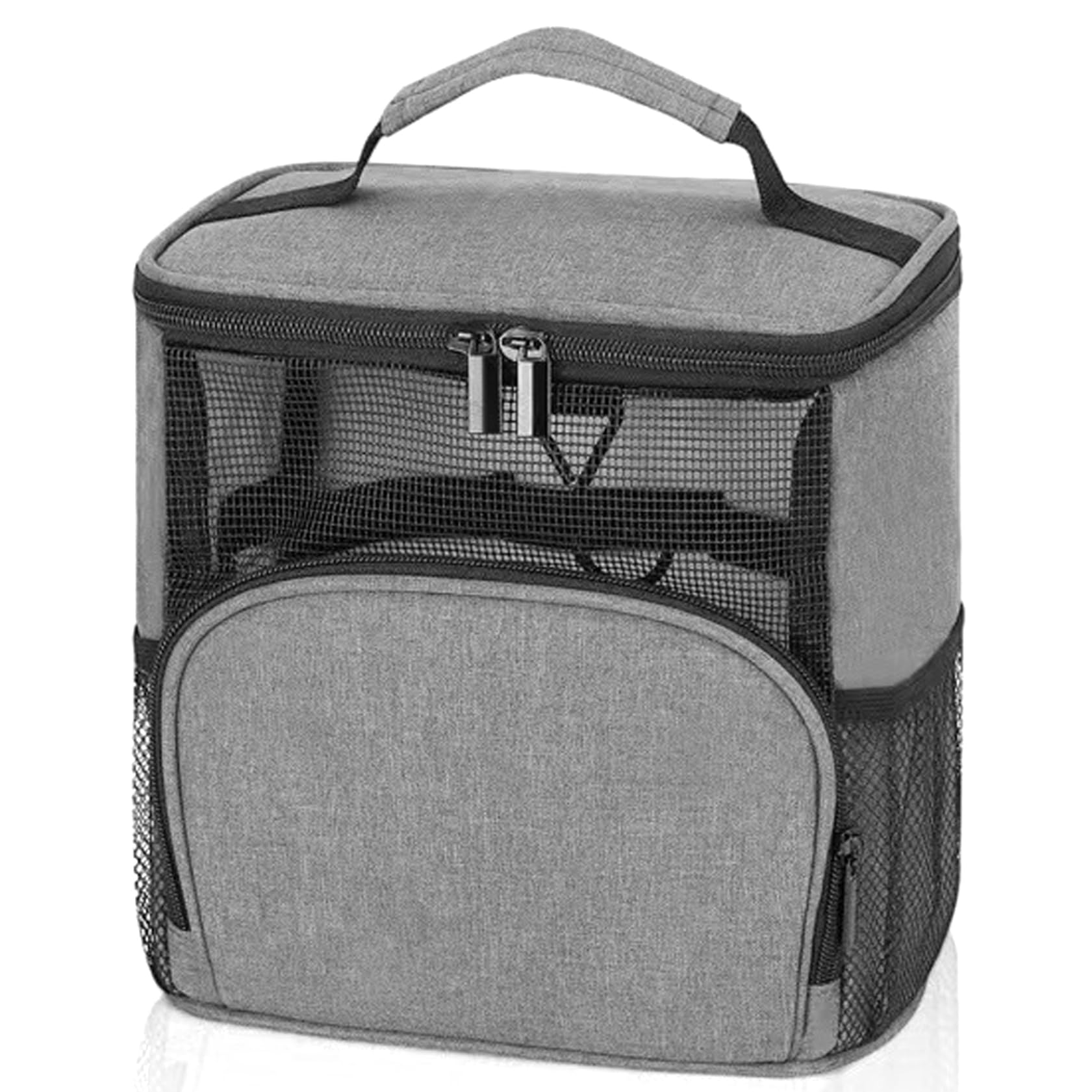 1PC Shower Caddy Portable 10x9x6 Large Capacity Travel Shower Caddy with Metal Hook Waterproof Oxford Cloth Toiletry Bag