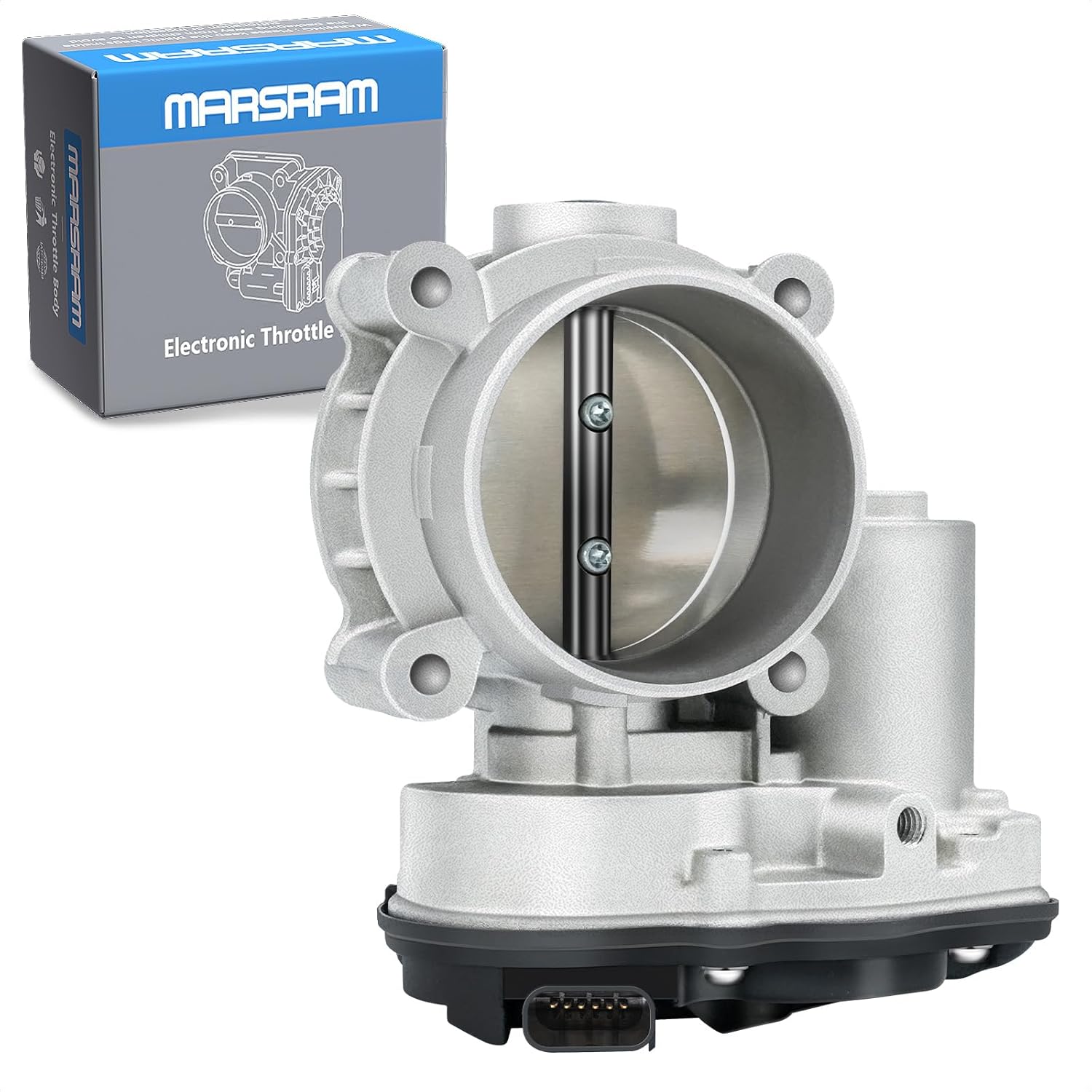 Marsram Throttle Body Assembly fit for Ford Fusion C-Max Escape Transit Connect, Lincoln MKZ, 2009-2011 Mercury Mariner, 2.0L 2.5L 3.0L Electronic Throttle Body Replacement 9L8Z9E926A