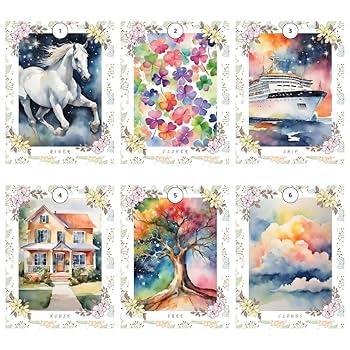 Amazon | 銀河の花束ルノルマンカード ｜ miyo ｜ カード38枚